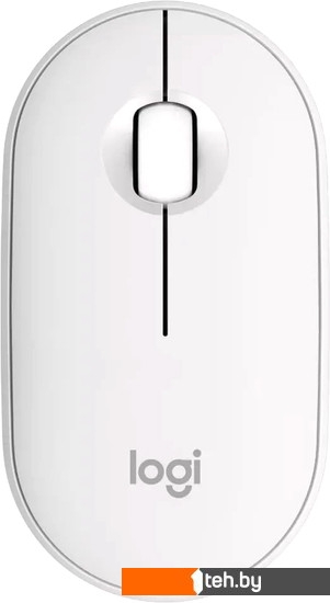  - Мыши Logitech M350S Pebble 2 (белый) - M350S Pebble 2 (белый)