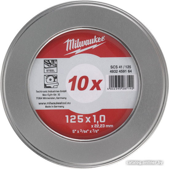  - Отрезные диски Milwaukee SCS 41 4932478998 - SCS 41 4932478998