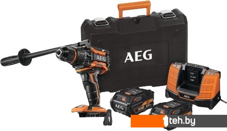  - Шуруповерты, гайковерты, электроотвертки AEG Powertools BSB 18BL LI-602C 4935464100 (с 2-мя АКБ 6 Ач, кейс) - BSB 18BL LI-602C 4935464100 (с 2-мя АКБ 6 Ач, кейс)