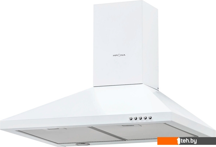  - Вытяжки Krona Brief 600 White PB (белый) - Brief 600 White PB (белый)