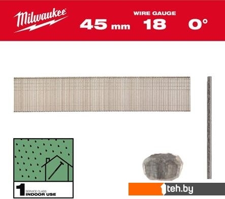  - Гвозди Milwaukee 4932492555 (4000 шт) - 4932492555 (4000 шт)