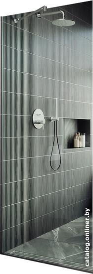  - Душевые кабины MaybahGlass 195x109 MGD-677-5у (прозрачное стекло/хром матовый) - 195x109 MGD-677-5у (прозрачное стекло/хром матовый)