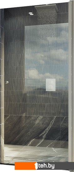 - Душевые кабины MaybahGlass 198x60 MGD-797-5 (прозрачное стекло/хром матовый) - 198x60 MGD-797-5 (прозрачное стекло/хром матовый)