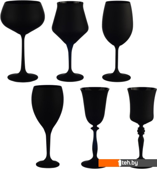  - Стаканы, бокалы, рюмки Bohemia Crystal Шахматы 40934/D5220/350 (6 шт) - Шахматы 40934/D5220/350 (6 шт)