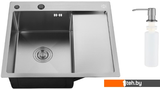  - Кухонные мойки РМС MRK-5851BL-L (с дозатором) - MRK-5851BL-L (с дозатором)