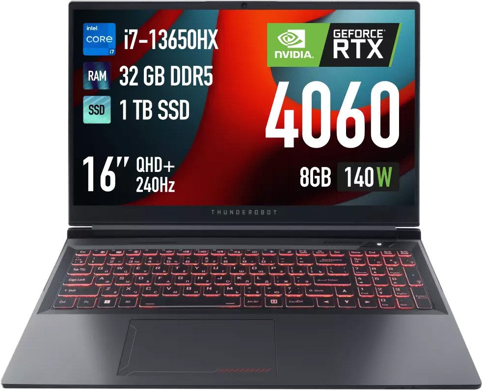  - Ноутбуки Thunderobot Gravity 16 Pro JT009X00FRU - Gravity 16 Pro JT009X00FRU