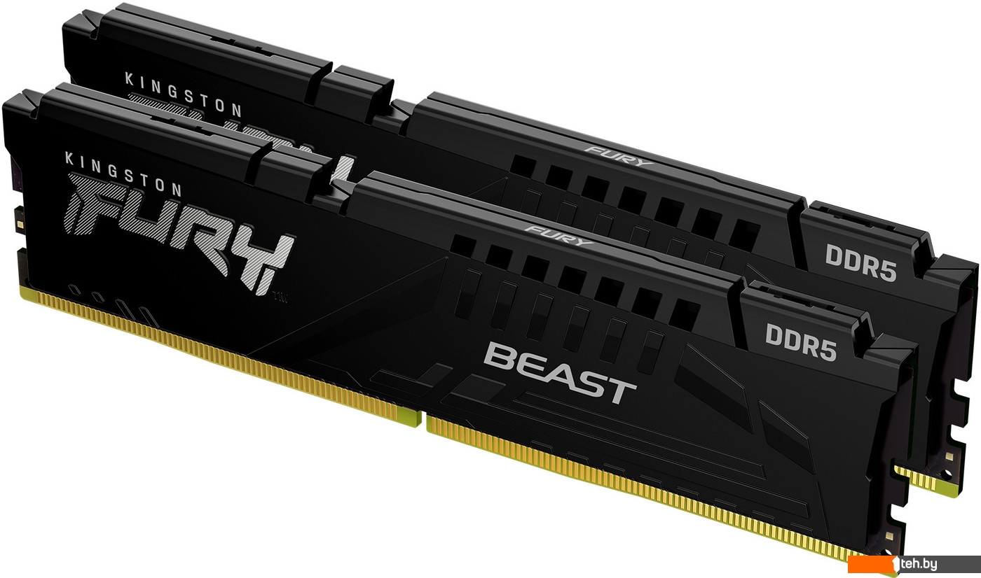  - Оперативная память Kingston FURY Beast 2x32ГБ DDR5 6000 МГц KF560C30BBEK2-64 - FURY Beast 2x32ГБ DDR5 6000 МГц KF560C30BBEK2-64