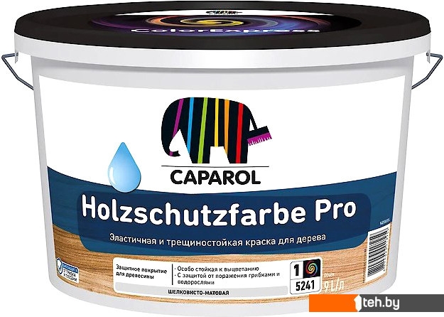  - Краски и эмали Caparol Holzschutzfarbe Pro База 1. 9 л (белый) - Holzschutzfarbe Pro База 1. 9 л (белый)