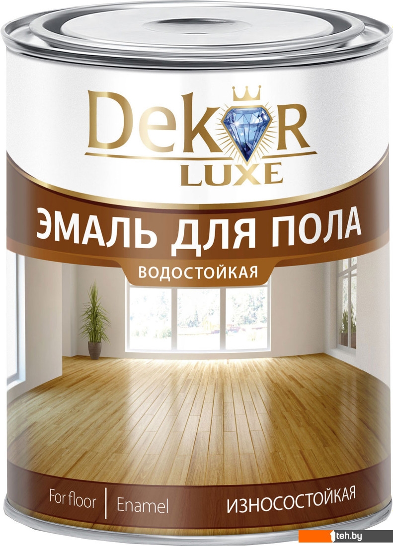  - Краски и эмали Dekor для пола 20 кг (каштан) - для пола 20 кг (каштан)