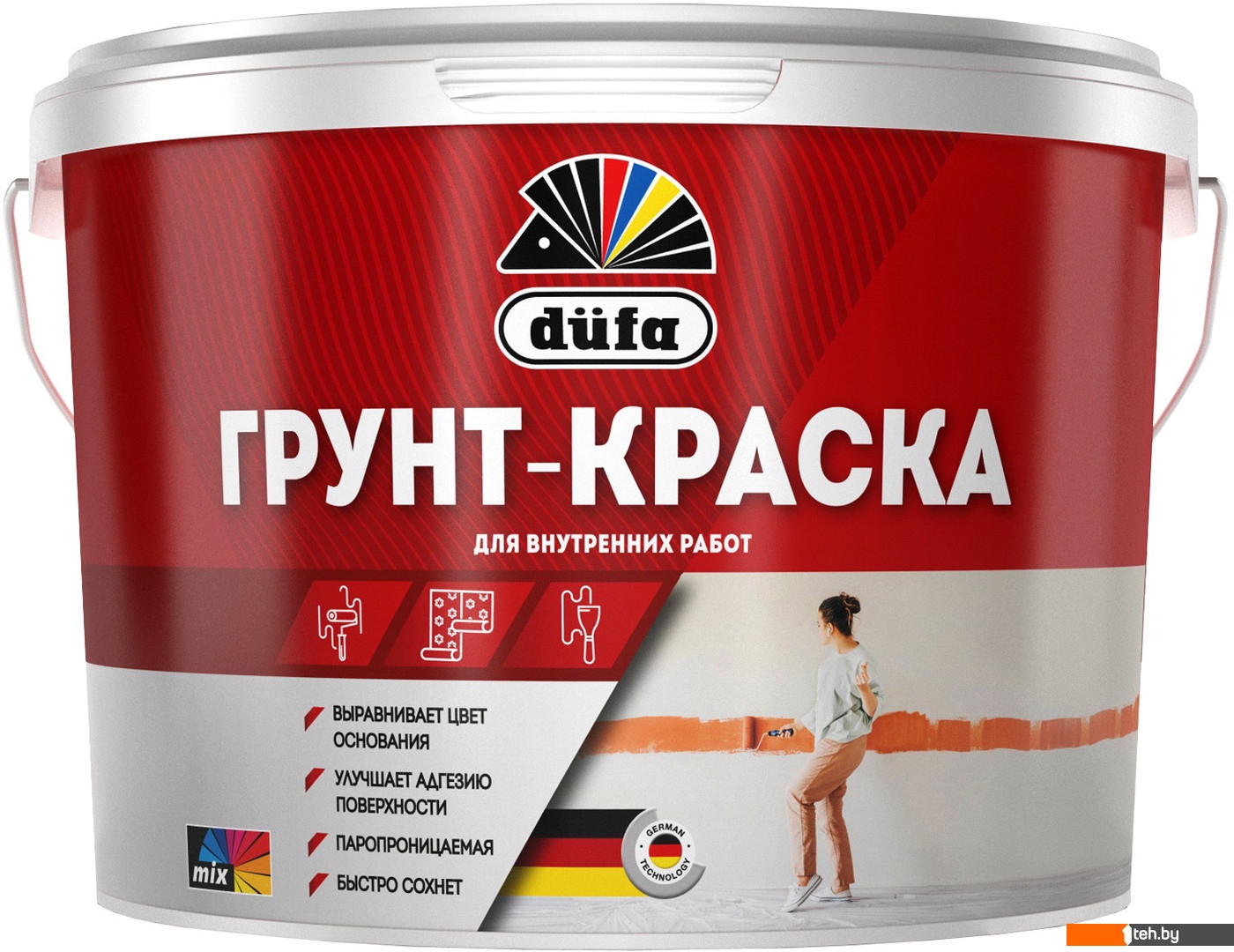  - Краски и эмали Dufa 9 л (белый) - 9 л (белый)