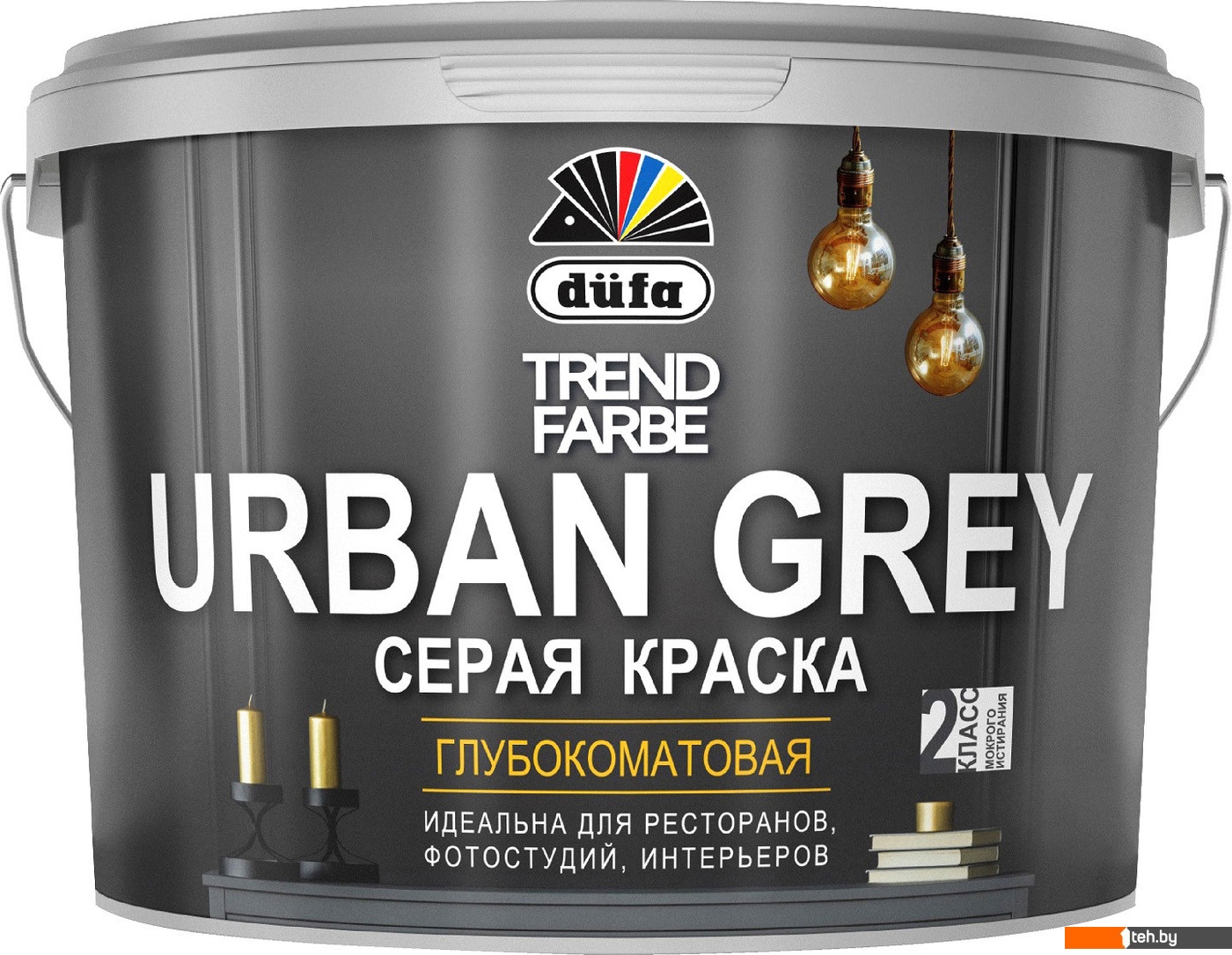  - Краски и эмали Dufa ВД Trend Farbe Urban Grey (10 л, RAL 7037 серый) - ВД Trend Farbe Urban Grey (10 л, RAL 7037 серый)