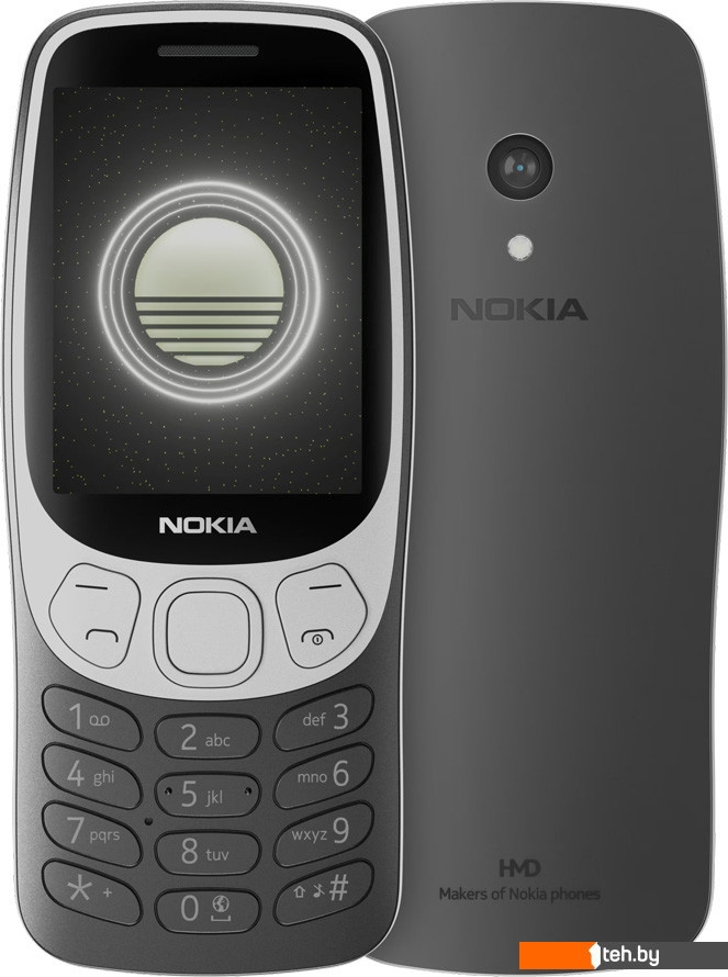 - Мобильные телефоны Nokia 3210 4G (2024) Dual SIM TA-1618 (черный) - 3210 4G (2024) Dual SIM TA-1618 (черный)