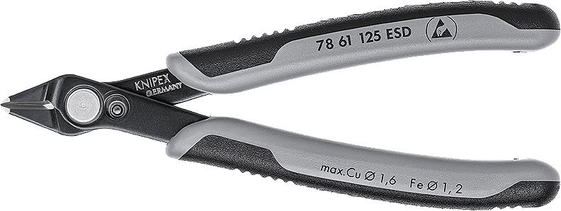  - Строительный, слесарный, монтажный инструмент Knipex Electronic Super Knips 7861125ESD - Electronic Super Knips 7861125ESD