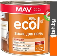  - Краски и эмали MAV Ecol ПФ-266 11 кг (светло-коричневый) - Ecol ПФ-266 11 кг (светло-коричневый)