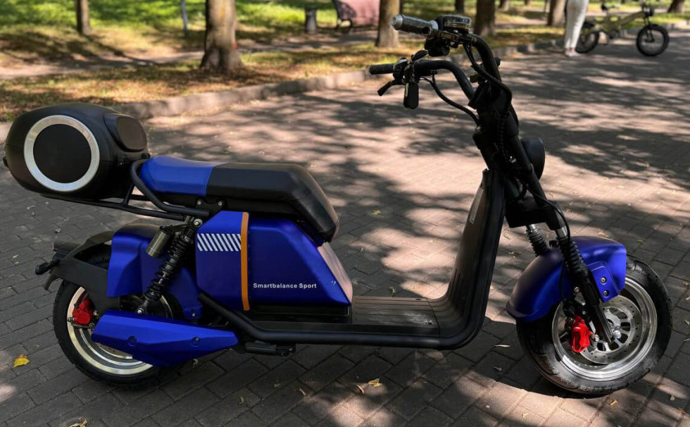  - Электросамокаты и электроскутеры Smart Balance Sport 2024 (синий) - Sport 2024 (синий)