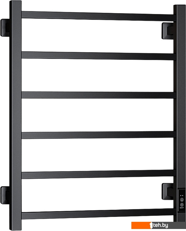  - Полотенцесушители Roxen Square BK-109SW-6T 11050-5365B (черный) - Square BK-109SW-6T 11050-5365B (черный)