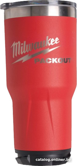  - Термосы, термокружки и многоразовые стаканы Milwaukee Packout 0.591 л (красный) - Packout 0.591 л (красный)
