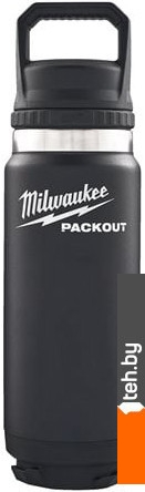  - Термосы, термокружки и многоразовые стаканы Milwaukee Packout Chug Lid 0.710 л (черный) - Packout Chug Lid 0.710 л (черный)