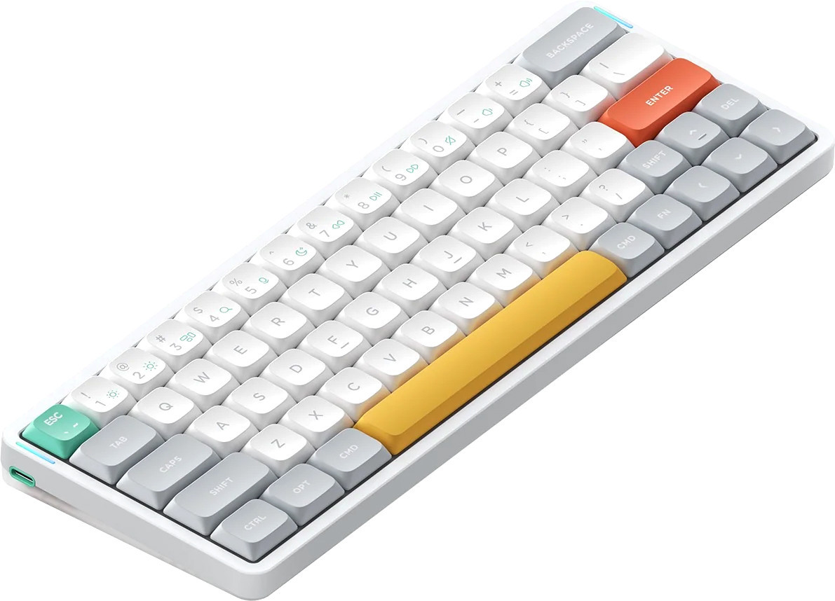  - Клавиатуры NuPhy Air60 V2 Ionic White (NuPhy Low Profile Aloe, нет кириллицы) - Air60 V2 Ionic White (NuPhy Low Profile Aloe, нет кириллицы)