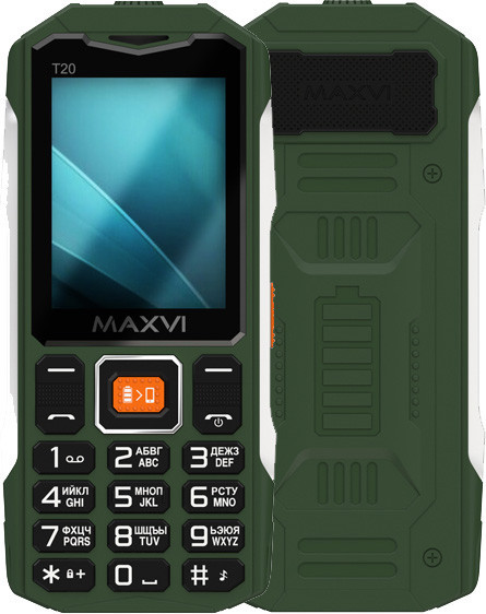  - Мобильные телефоны Maxvi T20 (зеленый) - T20 (зеленый)