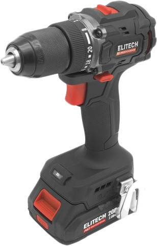  - Шуруповерты, гайковерты, электроотвертки ELITECH HD Professional CD 20SL2 E2201.040.01 (с 2-мя АКБ 2 Ач, кейс) - HD Professional CD 20SL2 E2201.040.01 (с 2-мя АКБ 2 Ач, кейс)