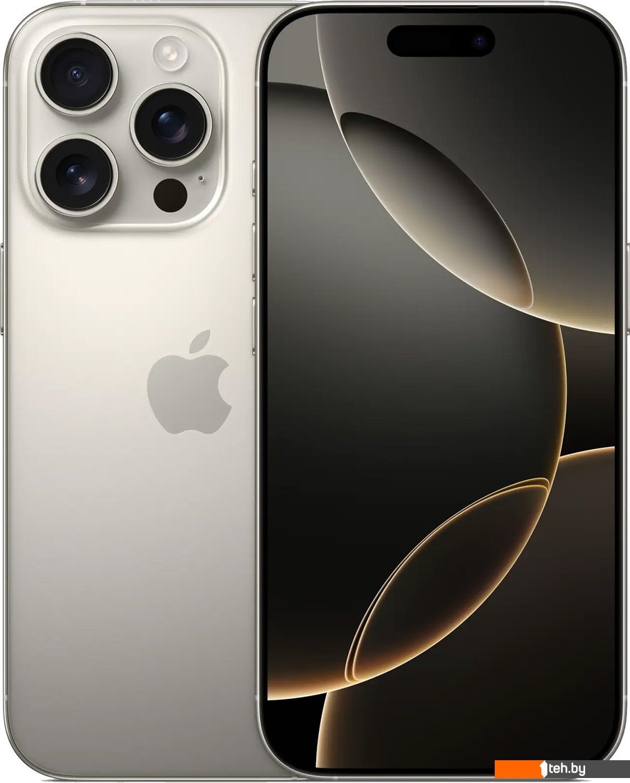  - Мобильные телефоны Apple iPhone 16 Pro 128GB (природный титан) - iPhone 16 Pro 128GB (природный титан)