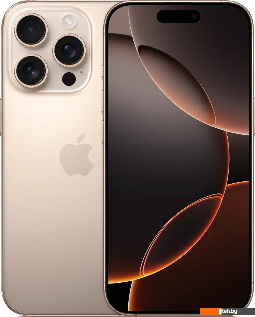  - Мобильные телефоны Apple iPhone 16 Pro 256GB (пустынный титан) - iPhone 16 Pro 256GB (пустынный титан)