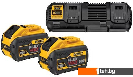  - Аккумуляторы и зарядные устройства для инструмента DeWalt DCB132X2 (20В/2x9 Ач) - DCB132X2 (20В/2x9 Ач)