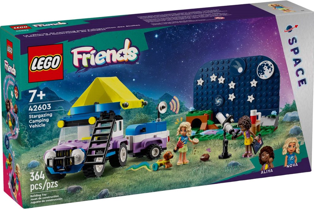 - Конструкторы LEGO Friends 42603 Автомобиль-кемпинг для наблюдения за звездами - Friends 42603 Автомобиль-кемпинг для наблюдения за звездами