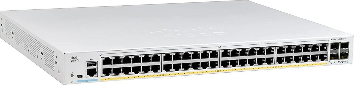  - Коммутаторы Cisco Catalyst C1000-48T-4X-L - Catalyst C1000-48T-4X-L
