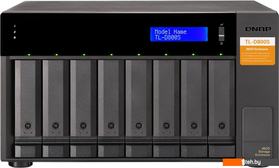 - Сетевые накопители (NAS) QNAP TL-D800S - TL-D800S
