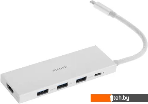  - USB-хабы и док-станции Xiaomi Type-C 5-in-1 Docking Station XMDS05YM (международная версия) - Type-C 5-in-1 Docking Station XMDS05YM (международная версия)