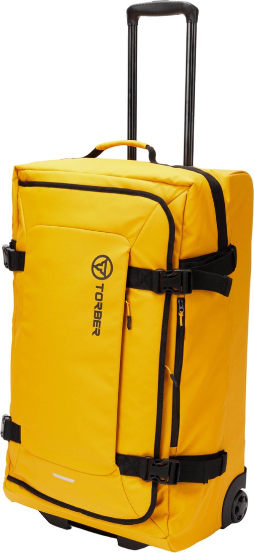  - Чемоданы, сумки-тележки Torber Mobi T1809L (желтый) - Mobi T1809L (желтый)