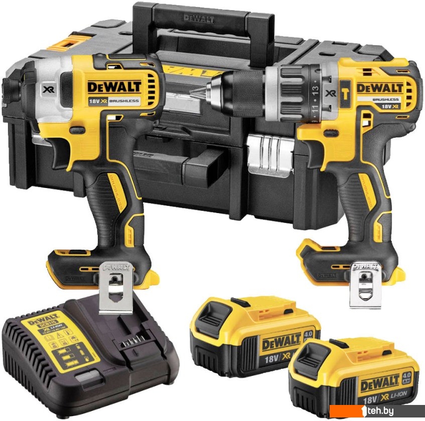  - Наборы электроинструментов DeWalt DCK266M2T (шуруповерт, винтоверт, 2 АКБ, кейс) - DCK266M2T (шуруповерт, винтоверт, 2 АКБ, кейс)