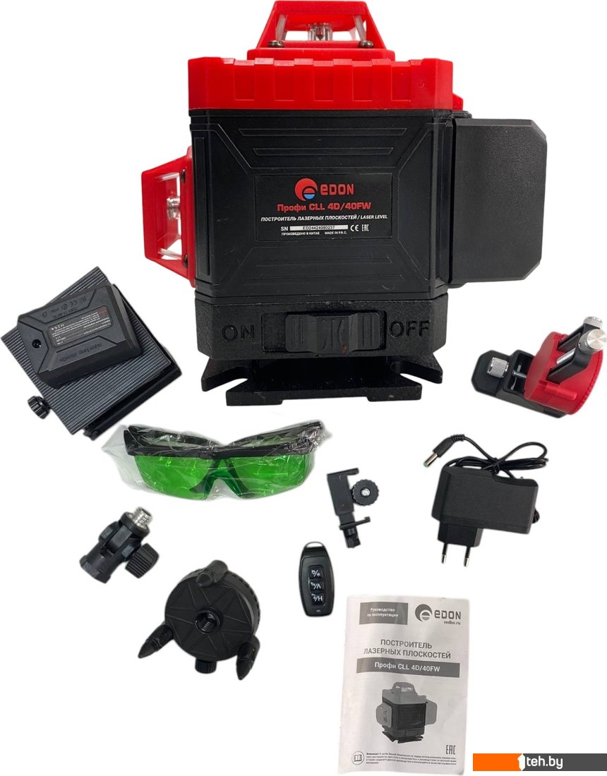  - Лазерные нивелиры Edon Профи CLL 4D/40FW 29782 - Профи CLL 4D/40FW 29782