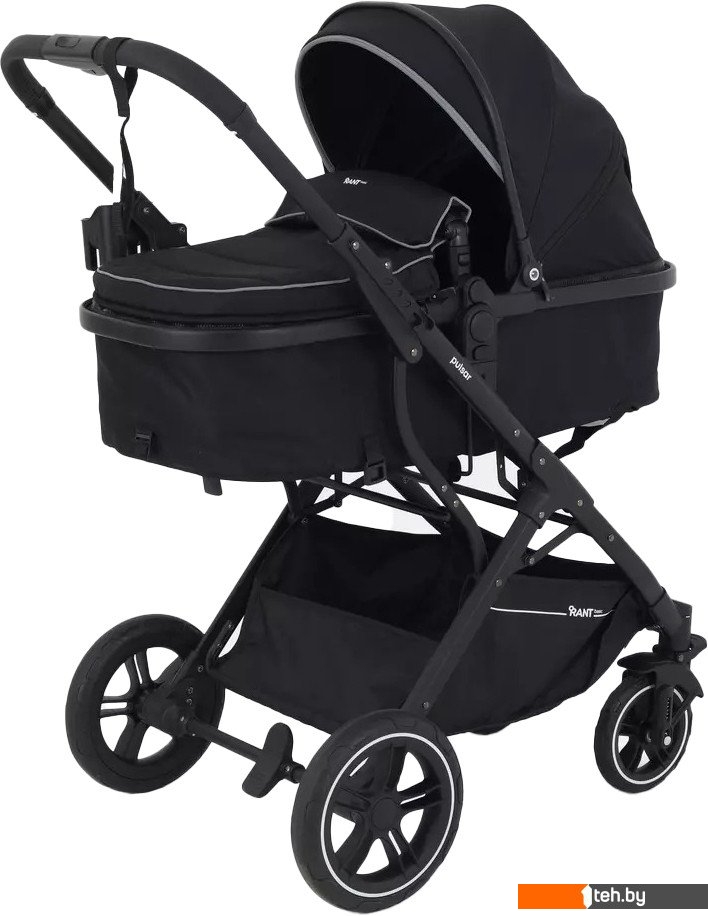  - Детские коляски и аксессуары Rant Basic Pulsar RA160 (2 в 1, black) - Basic Pulsar RA160 (2 в 1, black)