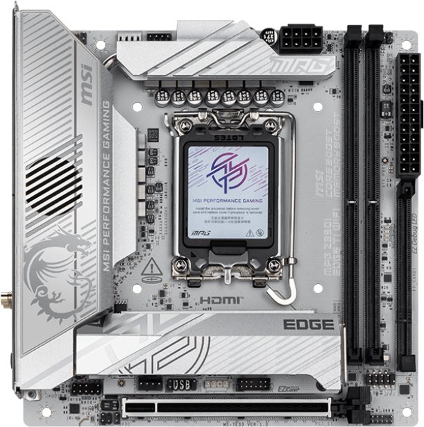  - Материнские платы MSI MPG Z890I Edge TI WiFi - MPG Z890I Edge TI WiFi