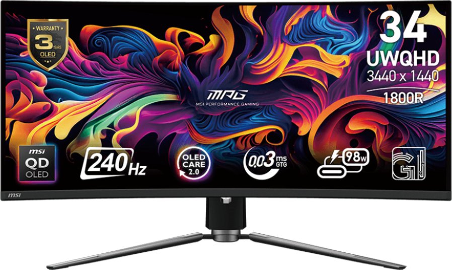  - Мониторы MSI MPG 341CQPX QD-OLED - MPG 341CQPX QD-OLED