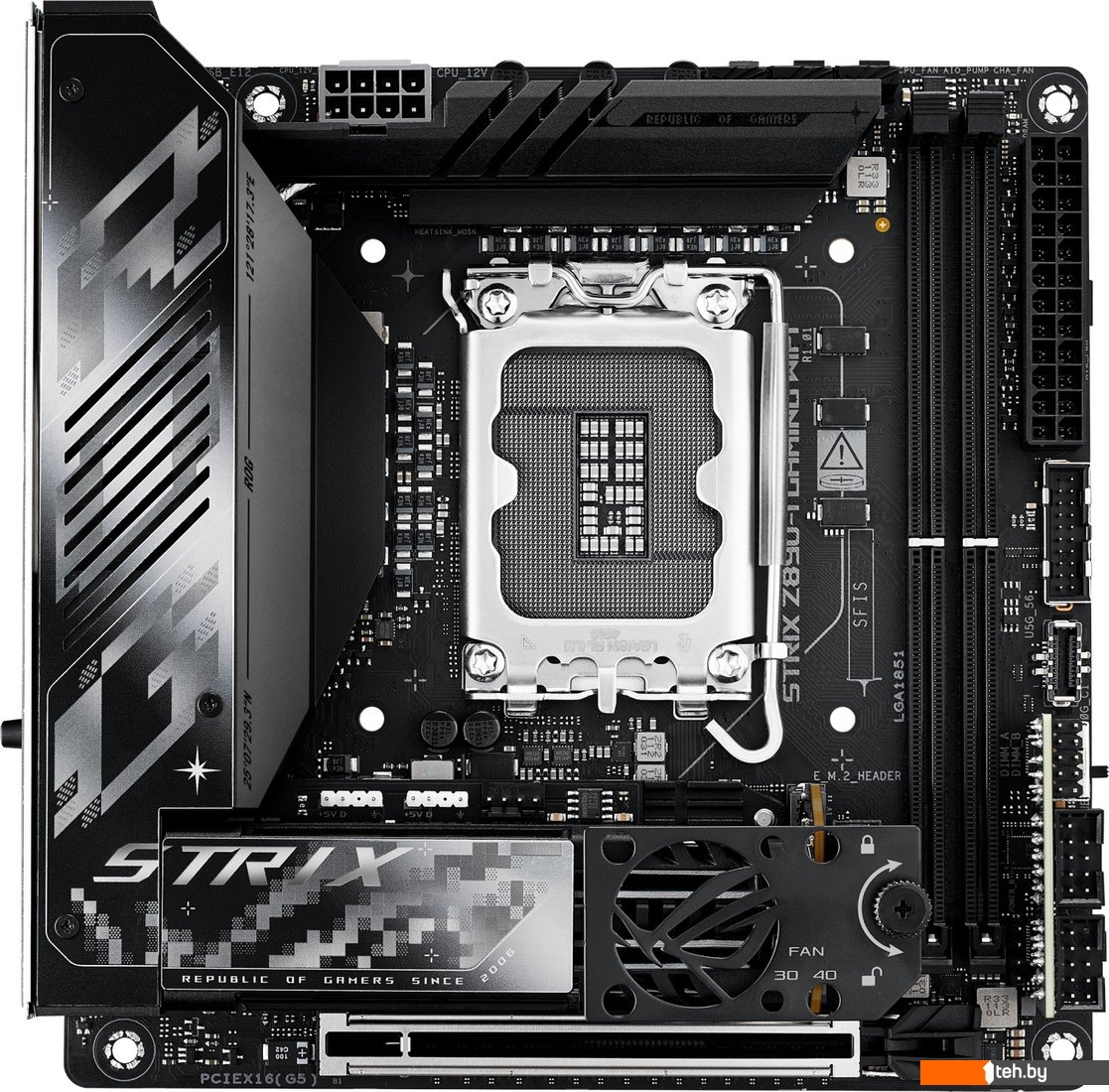  - Материнские платы ASUS ROG Strix Z890-I Gaming WiFi - ROG Strix Z890-I Gaming WiFi