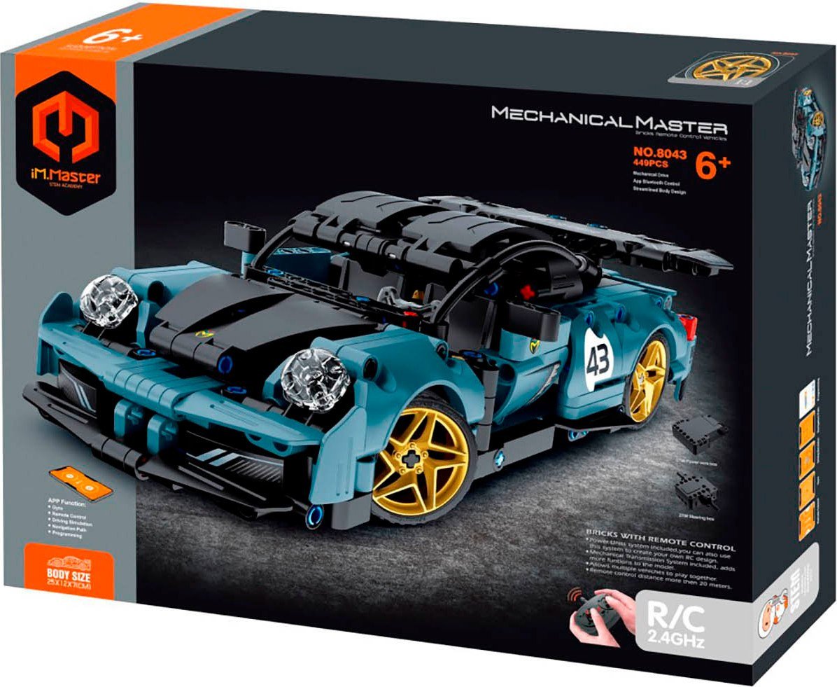  - Конструкторы iM.Master Blue Supercar 8043_MK - Blue Supercar 8043_MK