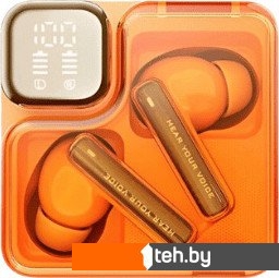  - Наушники и гарнитуры QCY MeloBuds Neo (оранжевый) - MeloBuds Neo (оранжевый)