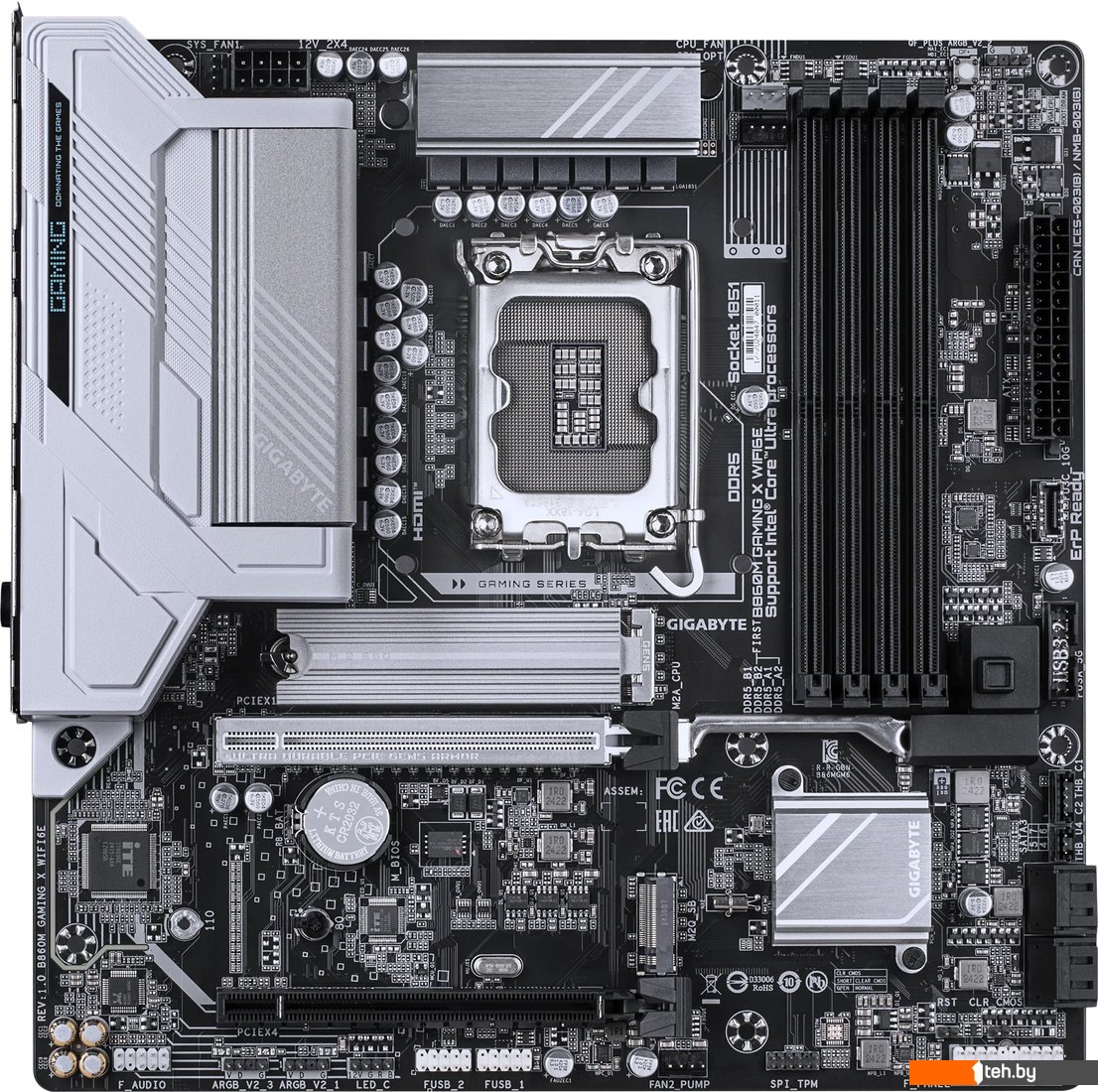  - Материнские платы Gigabyte B860M Gaming X WiFi6E - B860M Gaming X WiFi6E
