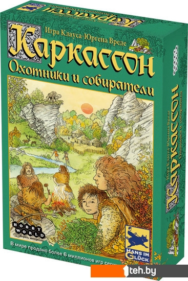  - Настольные игры Мир Хобби Каркассон. Охотники и Собиратели - Каркассон. Охотники и Собиратели