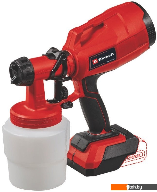  - Электрические краскораспылители Einhell TC-SY 18/60 Li-Solo 4260025 (без АКБ) - TC-SY 18/60 Li-Solo 4260025 (без АКБ)