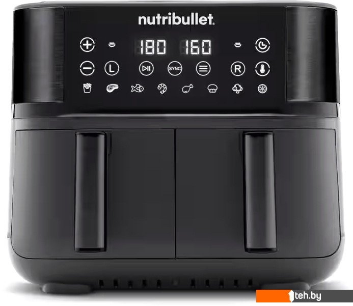  - Аэрогрили и аэрофритюрницы NutriBullet Twin Drawer NBA081B - Twin Drawer NBA081B