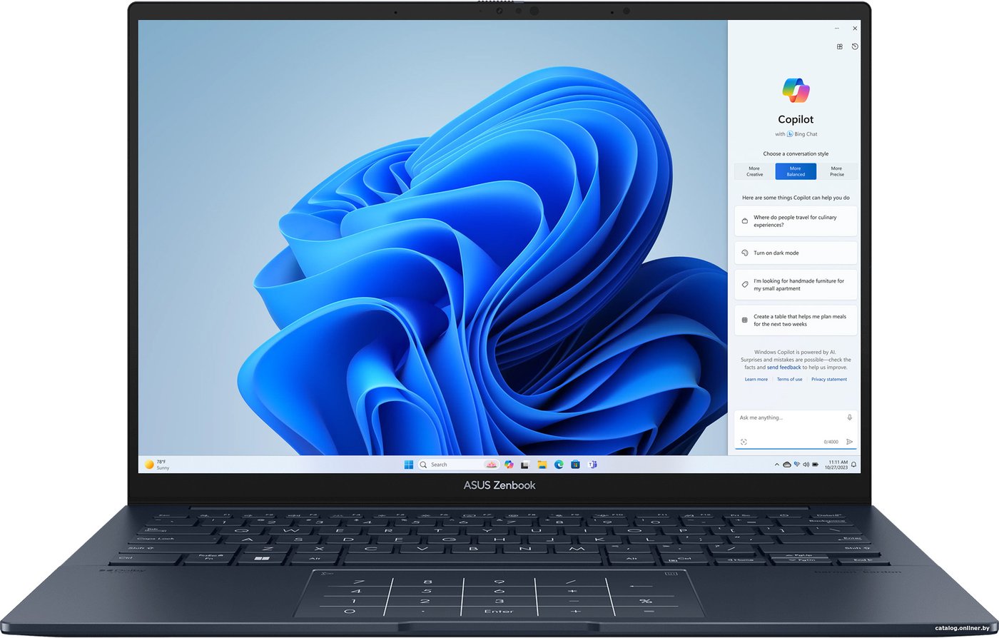  - Ноутбуки ASUS Zenbook 14 OLED UX3405MA-QD986 - Zenbook 14 OLED UX3405MA-QD986