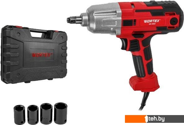  - Шуруповерты, гайковерты, электроотвертки Wortex WR 4560 1335689 (кейс) - WR 4560 1335689 (кейс)