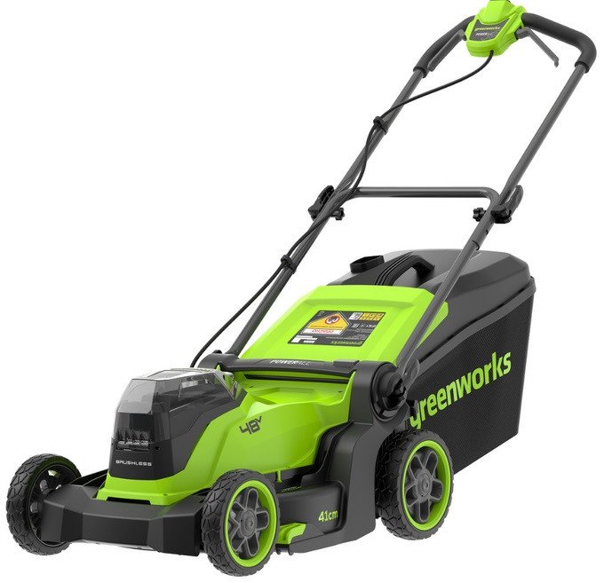  - Газонокосилки Greenworks GD24X2LM411 2520907 (без АКБ) - GD24X2LM411 2520907 (без АКБ)