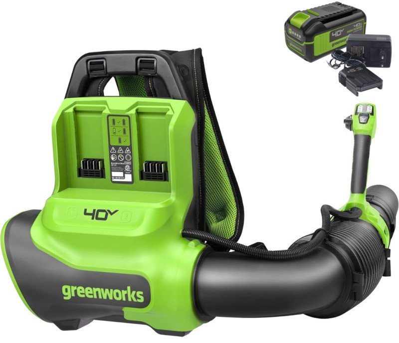  - Воздуходувки Greenworks GD40BPG2K4 2408107UB (с 1-им АКБ) - GD40BPG2K4 2408107UB (с 1-им АКБ)