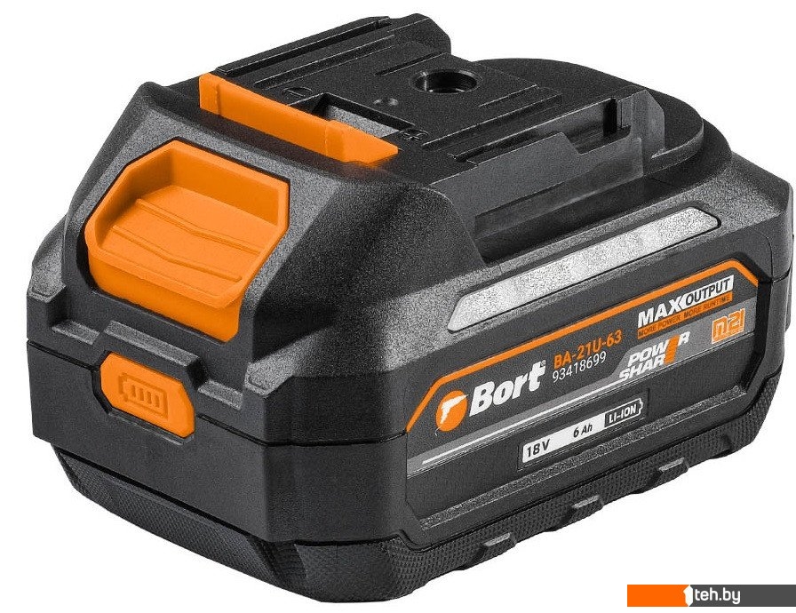  - Аккумуляторы и зарядные устройства для инструмента Bort BA-21U-63 93418699 (18В/6 Ah) - BA-21U-63 93418699 (18В/6 Ah)